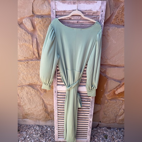 Eloquii Women's Cross Front Midi Dress Brand New w/ Tag Size 20. - Picture 10 of 11